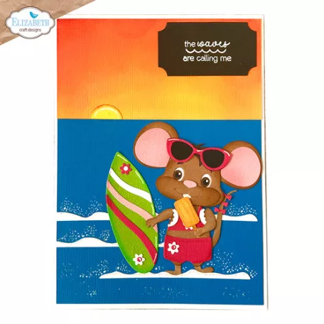 ECD Szilikonbélyegző - Good Times Stamps Summer Travel Sentiments (1 csomag)