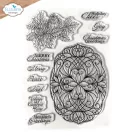 ECD Szilikonbélyegző - Festive Holly Stamps Festive Holly Sentiments (1 csomag)