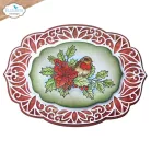 ECD Szilikonbélyegző - Festive Holly Stamps Festive Holly Sentiments (1 csomag)