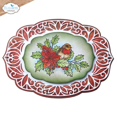 ECD Szilikonbélyegző - Festive Holly Stamps Festive Holly Sentiments (1 csomag)