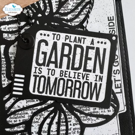 ECD Szilikonbélyegző - Botanical Blend Stamps Best Kind Of Days (1 csomag)