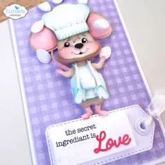   ECD Szilikonbélyegző - Living it Up Stamps In the Kitchen Sentiments (1 csomag)