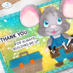   ECD Szilikonbélyegző - Living it Up Stamps Best Dad Sentiments (1 csomag)