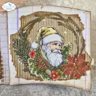 ECD Szilikonbélyegző - Golden Season Stamps Santa (1 csomag)