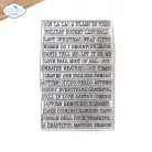 ECD Szilikonbélyegző - Golden Season Stamps Journal Phrases 6 (1 csomag)