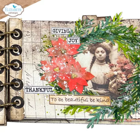 ECD Szilikonbélyegző - Golden Season Stamps Journal Phrases 6 (1 csomag)