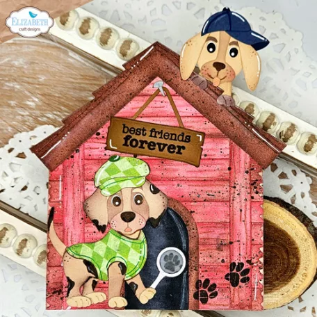 ECD Szilikonbélyegző - Dog Days Stamps Dog Days Sentiments (1 csomag)