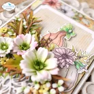 ECD Szilikonbélyegző + Vágósablon - Autumn Harvest Stamp and Die Autumn Harvest Florals (1 csomag)