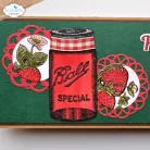 ECD Szilikonbélyegző + Vágósablon - Whispers of Nature Stamp & Dies Small Doilies & Tabs (1 csomag)