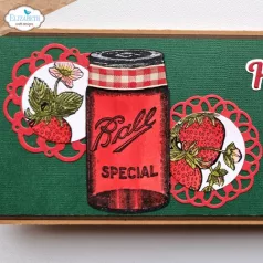   ECD Szilikonbélyegző + Vágósablon - Whispers of Nature Stamp & Dies Small Doilies & Tabs (1 csomag)