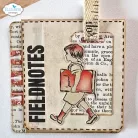 ECD Szilikonbélyegző + Vágósablon - Card Lab Stamp and Die Set Field Notes (1 csomag)