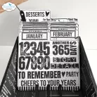 ECD Szilikonbélyegző + Vágósablon - Card Lab Stamp and Die Set Tree of Life (1 csomag)