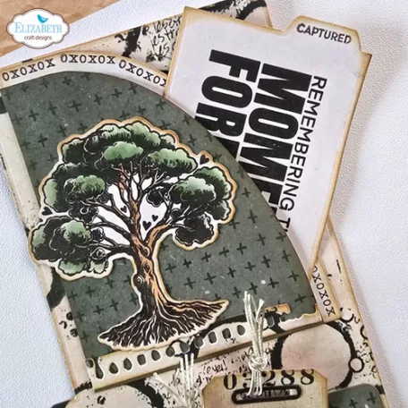 ECD Szilikonbélyegző + Vágósablon - Card Lab Stamp and Die Set Tree of Life (1 csomag)
