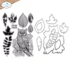 ECD Szilikonbélyegző + Vágósablon - Golden Season Stamp & Die Set Golden Season (1 csomag)