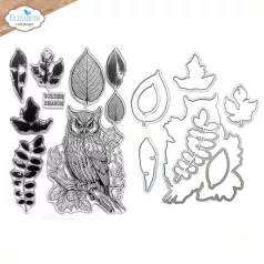   ECD Szilikonbélyegző + Vágósablon - Golden Season Stamp & Die Set Golden Season (1 csomag)