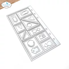   ECD Vágósablon - From the Past Dies Sidekick Essentials 31 Postage Stamp Page (1 csomag)