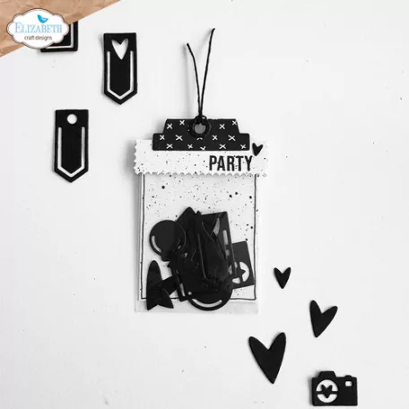 ECD Vágósablon - From the Past Dies Sidekick Essentials 31 Postage Stamp Page (1 csomag)