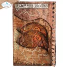 ECD Vágósablon - Journal Elements Torn Dies (1 csomag)