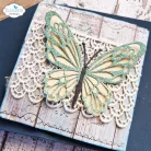 ECD Vágósablon - Journal Elements Ornate Butterfly Dies (1 csomag)