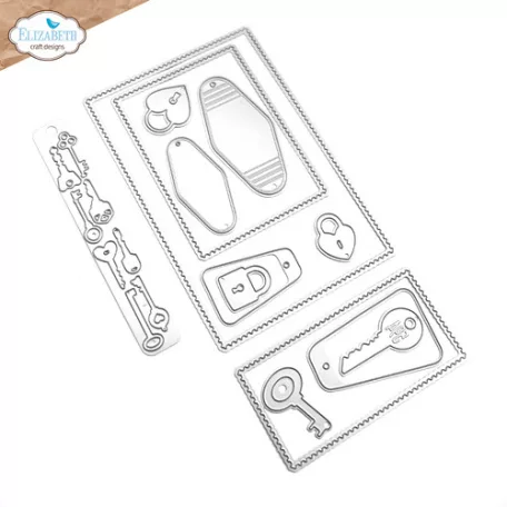 ECD Vágósablon - Favorite Humans Dies Postage Stamps Pocket Page Fillers 1 - Full Size (1 csomag)