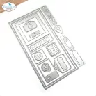 ECD Vágósablon - Favorite Humans Dies Page Pocket Page Fillers 3 - Full Size (1 csomag)