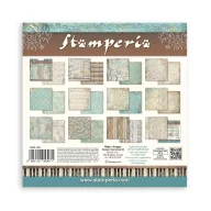   Stamperia Symphony Papírkészlet 12" (30 cm)  Paper Pack Maxi Background (10 ív)