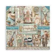   Stamperia Symphony Papírkészlet 8" (20 cm)  Paper Pack (Double Face) (10 ív)