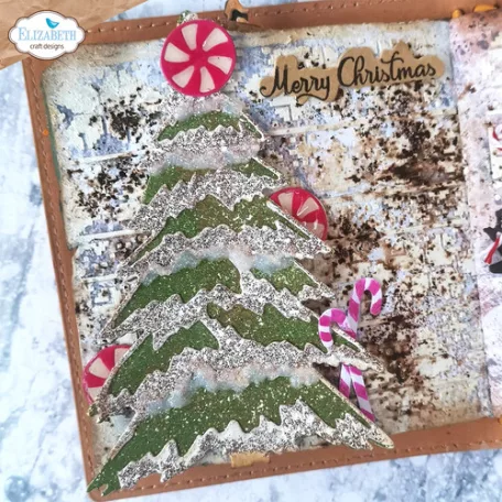 ECD Vágósablon - December Romance Dies December White (1 csomag)