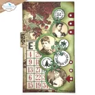 ECD Vágósablon - Winter Bliss Dies Christmas Bubbles Edge Inlay (1 csomag)