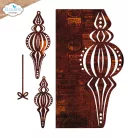 ECD Vágósablon - Winter Bliss Dies Christmas Bauble Page (1 csomag)