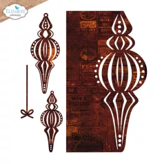   ECD Vágósablon - Winter Bliss Dies Christmas Bauble Page (1 csomag)