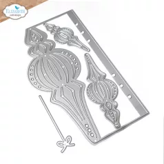   ECD Vágósablon - Winter Bliss Dies Christmas Bauble Page (1 csomag)