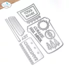 ECD Vágósablon - Winter Bliss Dies Take Away Cup (1 csomag)