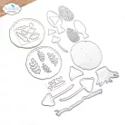 ECD Vágósablon - Whispers of Nature Dies Mushrooms & Tree Stumps (1 csomag)