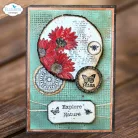 ECD Vágósablon - Whispers of Nature Dies Mushrooms & Tree Stumps (1 csomag)