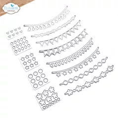   ECD Vágósablon - Whispers of Nature Dies Happy Banners (1 csomag)