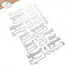 ECD Vágósablon - Whispers of Nature Dies Everyday Words 4 (1 csomag)