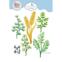   ECD Vágósablon - Spring Awakening Dies Floral Greenery 3 (1 csomag)