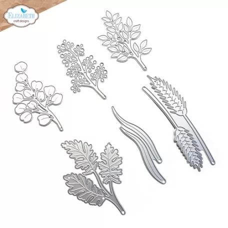 ECD Vágósablon - Spring Awakening Dies Floral Greenery 3 (1 csomag)