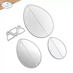   ECD Vágósablon - Spring Awakening Dies Honeycomb Egg (1 csomag)