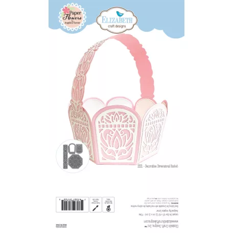 ECD Vágósablon - Spring Awakening Dies Decorative Dimensional Basket (1 csomag)