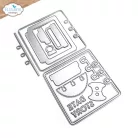 ECD Vágósablon - Card Lab Die Planner Cards 1 (1 csomag)