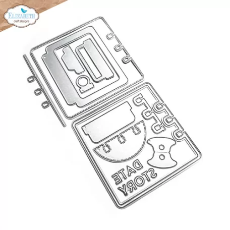 ECD Vágósablon - Card Lab Die Planner Cards 1 (1 csomag)