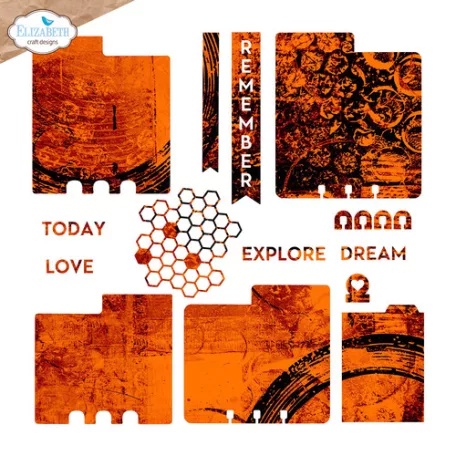 ECD Vágósablon - Card Lab Die Planner Cards 4 (1 csomag)