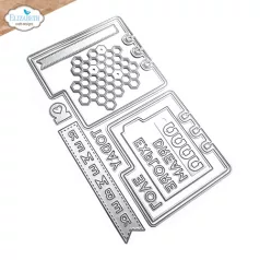 ECD Vágósablon - Card Lab Die Planner Cards 4 (1 csomag)