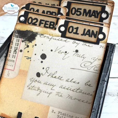 ECD Vágósablon - Card Lab Die Planner Cards 4 (1 csomag)