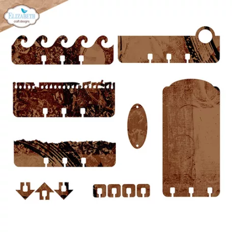 ECD Vágósablon - Card Lab Die Planner Cards 5 (1 csomag)