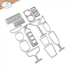 ECD Vágósablon - Sunny Days Die Cheers to You (1 csomag)