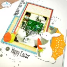 ECD Vágósablon - Sunny Days Die Picnic Basket & Bunny (1 csomag)