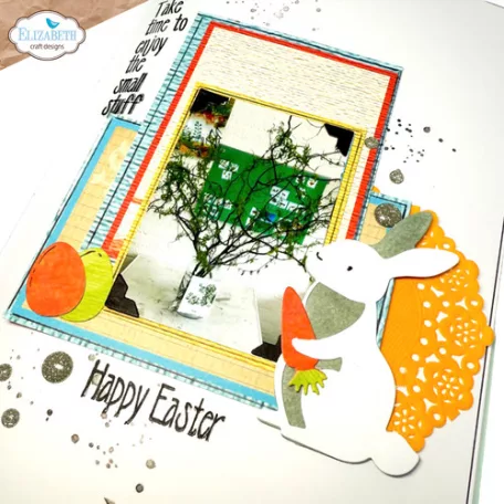 ECD Vágósablon - Sunny Days Die Picnic Basket & Bunny (1 csomag)